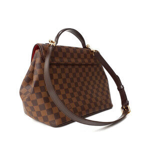 Louis Vuitton Bergamo Ebene Bag Brown Damier